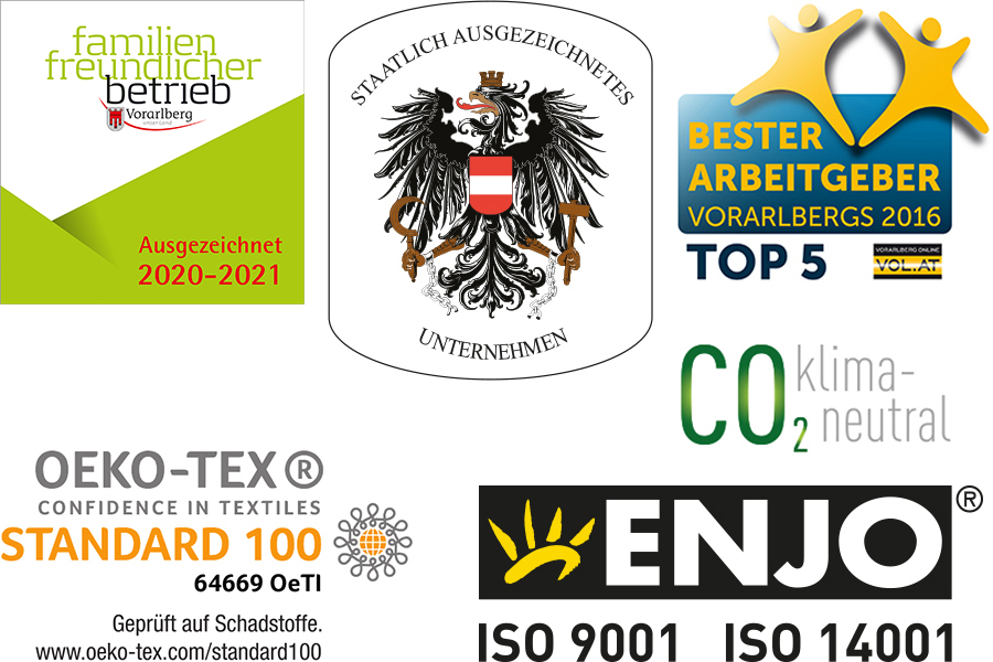 Auszeichnungen honors awards klima-neutral climate