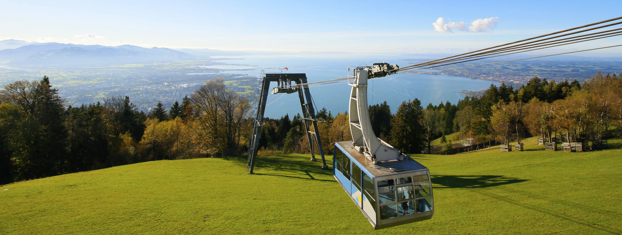 Pfänderbahn In Bregenz In Autumn